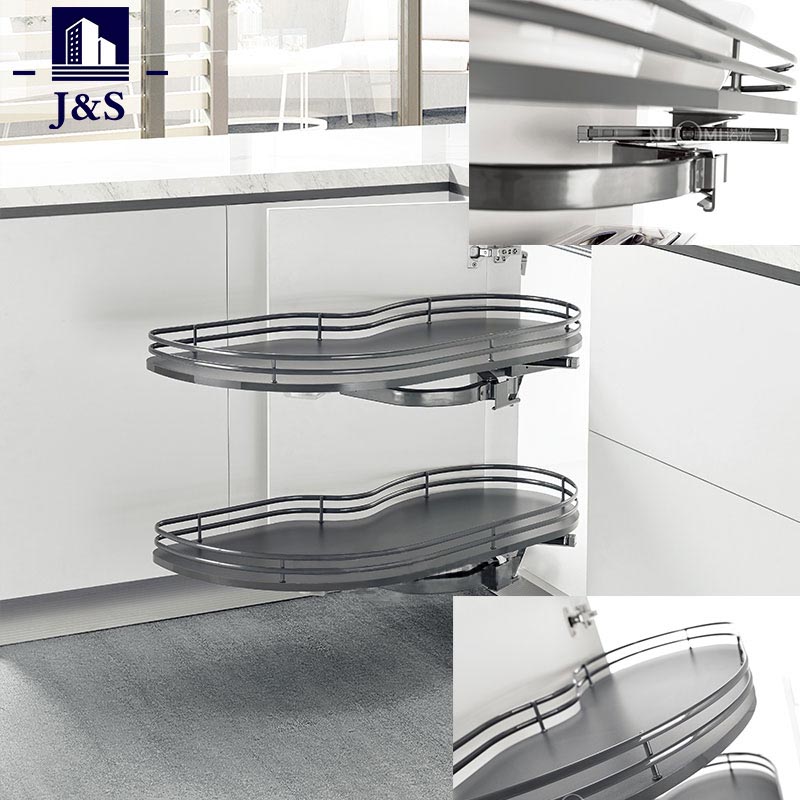 Döner Mutfak Dolabı Sihirli Köşe Sepetleri Küçük Alanlarda Mutfak Verimliliğini Yeniden Tanımlıyor mu?